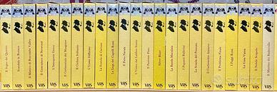 Collezione Gialli VHS A. Christie e Sir C. Doyle