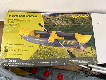KAYAK  NUOVO 2 posti (325cm x 86cm x53cm)
