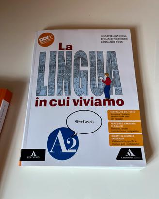 Libro “La lingua in cui viviamo” A2