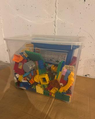 Lego Duplo sfuse + Treno e Rotaie- Mega Lotto