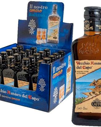 Vecchio Amaro del Capo 50ml x24 Liquore Calabria