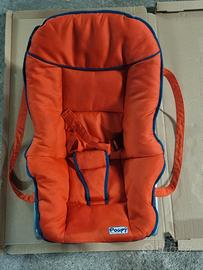 Poltroncina a dondolo regolabile per neonati 