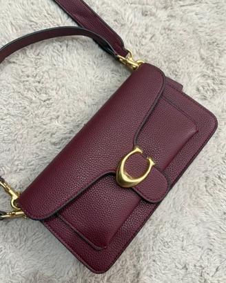 Borsa a mano Coach Tabby 26 colore bordeaux