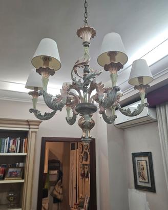 lampadario shabby