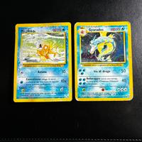 Carte pokemon Magikarp e Gyarados