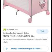 lettino da campeggio