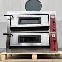 Forno pizza elettrico a 2 camere 380 V usato