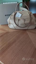 borsa Hogan in pelle martellata vintage 