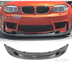 SPOILER LIP BMW E82 E88 1M 06-13 CARBONIO