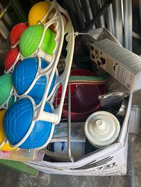 Scatola piena di articoli