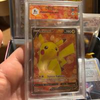 Pikachu V Full Art 158/172 Graad 8.5 Carta Pokemon