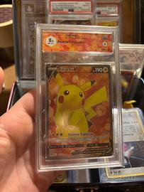 Pikachu V Full Art 158/172 Graad 8.5 Carta Pokemon