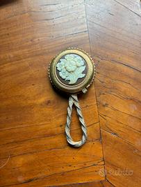 Portacipria Vintage con Specchi e Manico