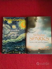 Coppia di Romanzi Paulo Coelho, Nicholas Sparks