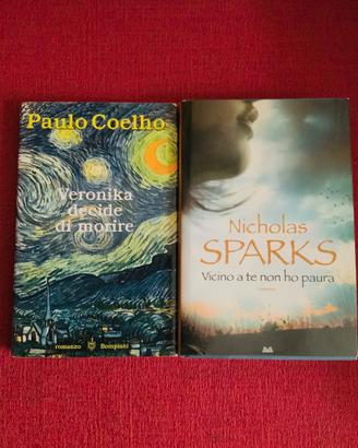 Coppia di Romanzi Paulo Coelho, Nicholas Sparks