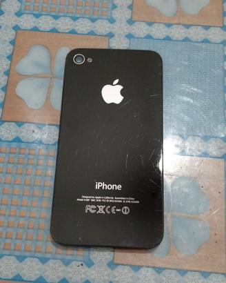 Scocca posteriore iPhone 4s nera A1387