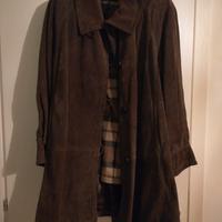 Cappotto di pelle da donna