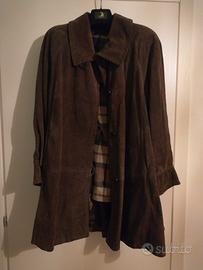 Cappotto di pelle da donna