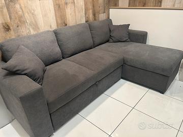 Divano letto contenitore angolare