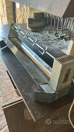 Girarrosto da camino/bbq amovibile elettrico 220 V
