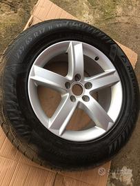 Cerchio in lega e Gomma 235 / 65 R 17 Audi Q5