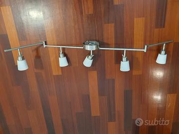 Lampadario IKEA Tidig completo di faretti a LED
