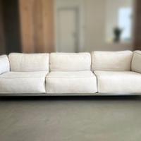 Divano cassina LC3 sfoderabile e poggiapiedi