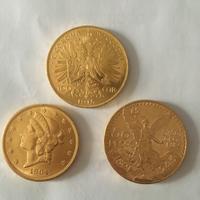 Acq monete oro sterline dollari corone krugerrand