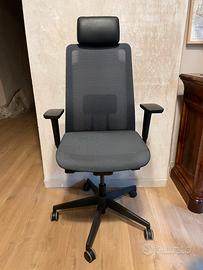 Sedia da ufficio ergonomica