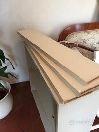 Mensole legno laccato