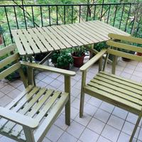 Set da giardino Ikea 2 poltroncine + 1 tavolo