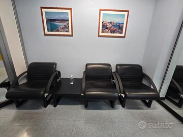 poltrone x sala attesa studio