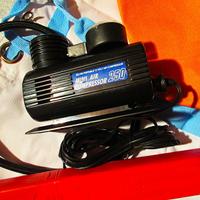 COMPRESSORE Portatile 12 Volt NUOVO + 2 ZAINETTI