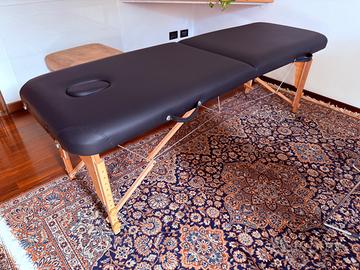 Lettino portatile terapista, massaggi, tatuatore