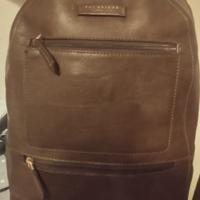 Zaino in pelle di vacchetta perfetta , the bridge 