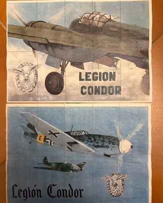 Tessere razionamento Legion Condor - WW2 Luftwaffe