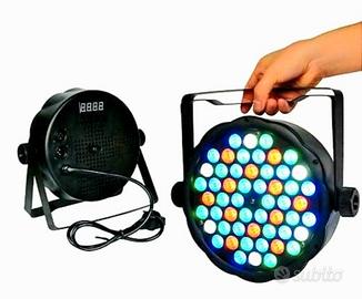 Faro PAR RGB 54 LED DMX 512 STROBO WASH DJ 🔝GAMMA
