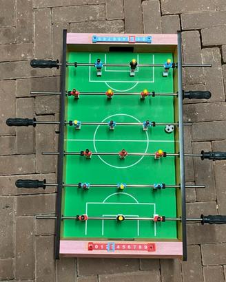 Calcio balilla da tavolo