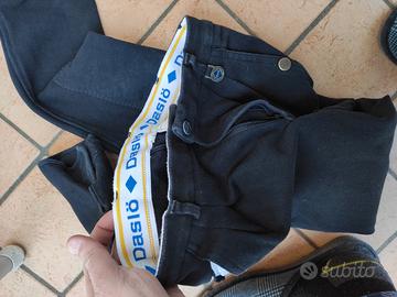 pantalone per cavallo e ghette 