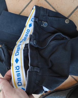 pantalone per cavallo e ghette 