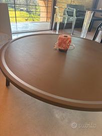 Tavolo Gervasoni grigio antracite diametro 130cm