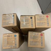 toner Toshiba nero , ciano e magenta