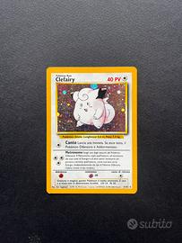 Carta Pokemon Clefairy Holo Ita 1999-2000 5/102