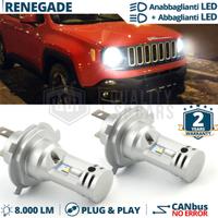 Lampadine LED per Fari Jeep Renegade + Diurne Led