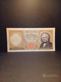 100.000 Lire MANZONI  1967 (RARITÀ R2) AL NATURALE