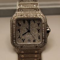 Cartier Santos XL WSSA0029 Pavè