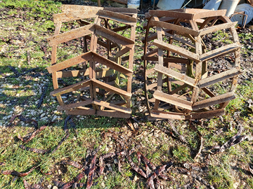 Ruote gabbiate trattore slanzi amico