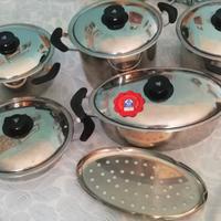 Batteria pentole AMC + servizio caffe