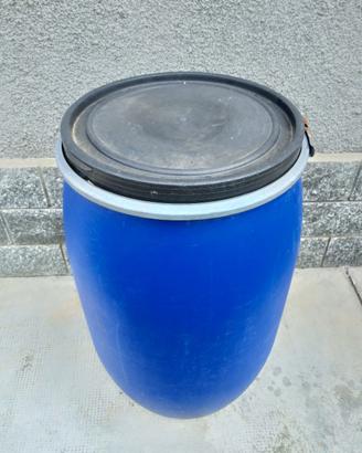 Fusto in plastica 200l nuovo