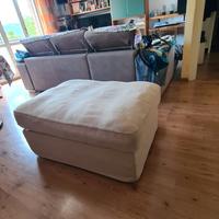 pouf contenitore ikea beige come nuovo